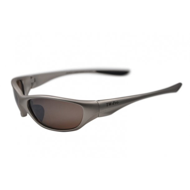 TW-331 Mat sølv løbesolbrille - cykelsolbrille - Sport´s spar 50-70% - sunglasses