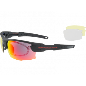 trug log frokost TW-337FV Cykelbrille med optisk indsats Sortmetal - Solbriller med optisk  indsats - TW-Pro sport sunglasses