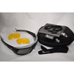 Armour Shark Polaroid Mat Sort incl. 2 st linser